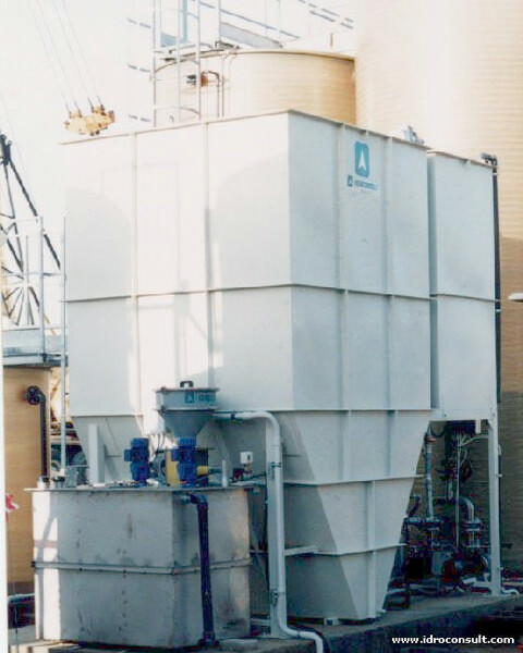  &raquo; Disinquinamento acque provenienti da impianto Wet Scrubber per lavaggio fumi di combustione