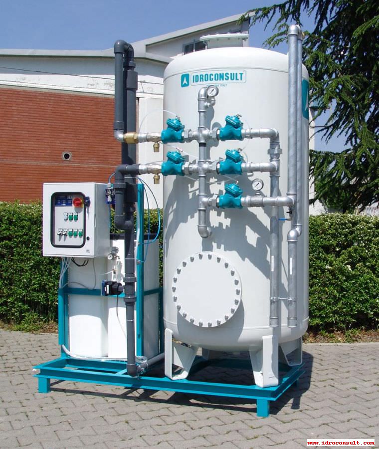Deferrizzatore catalitico WFI/P 3 - Portata di trattamento 5 m³/h