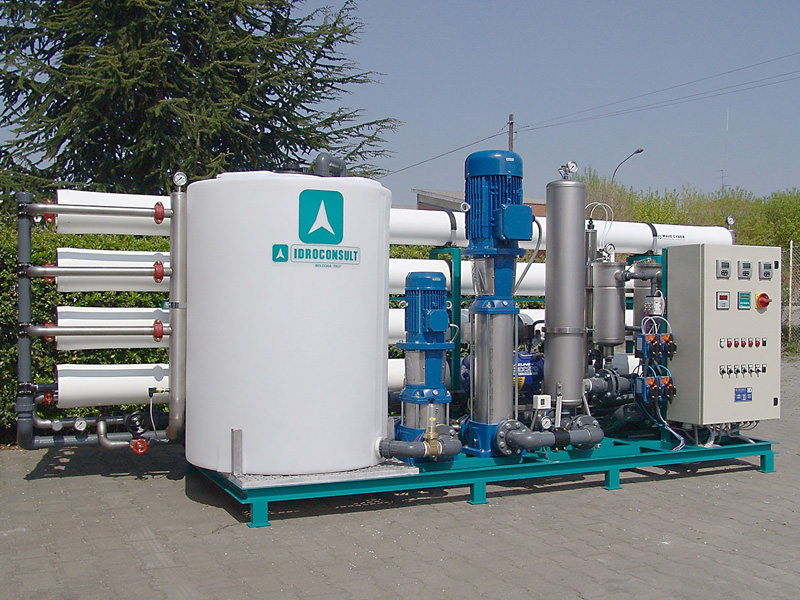 SM 408 Drinkable water R.O. plant Production flow-rate: 17 m³/h