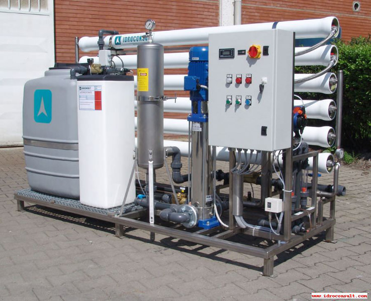 Reverse osmosis plant SM48, flow rate 2000 l/h